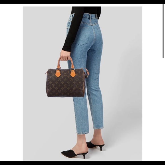 Vintage monogram speedy 25 - Picture 2 of 5